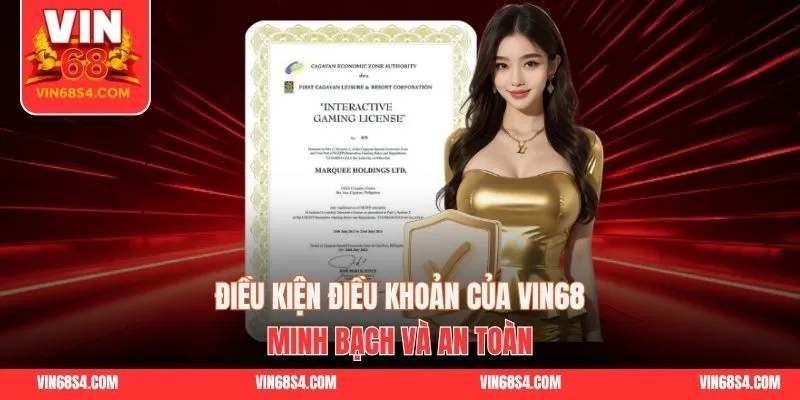 Điều Kiện Điều Khoản Của VIN68 - Minh Bạch Và An Toàn